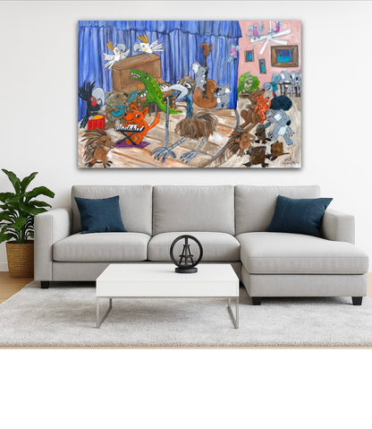 Dinner and a Dance Original artwork