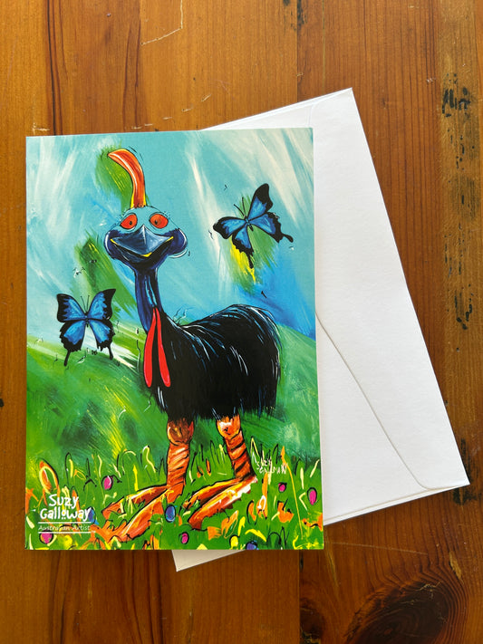 Cassowary Greeting/Gift Card
