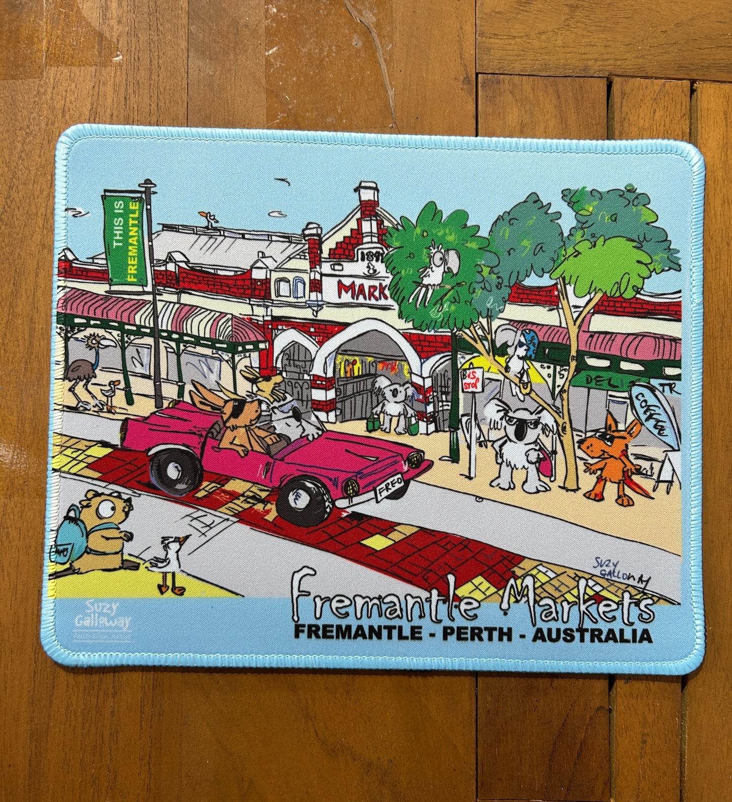 The Fremantle Markets Crew Mouse Pad