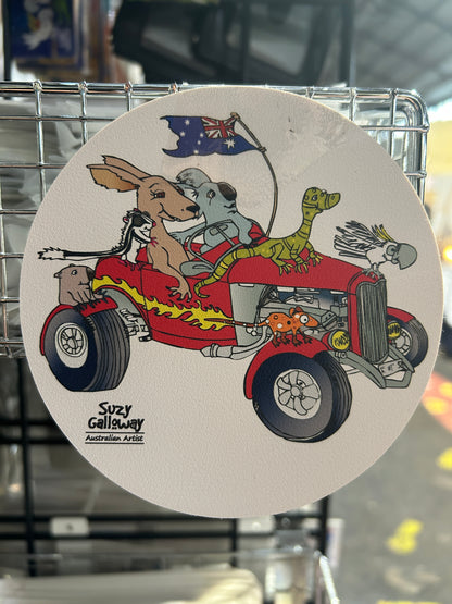 Hotrod coaster