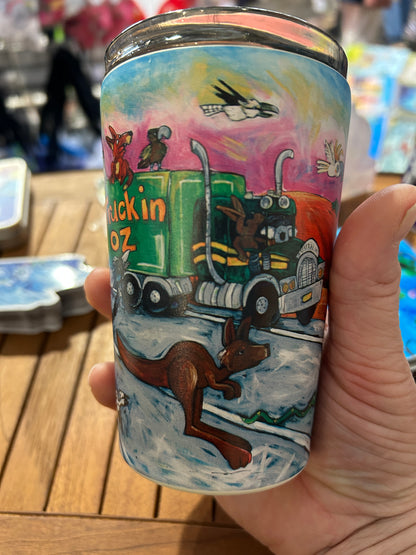 Truckin’ Oz Stainless Steel Tumbler 360ml
