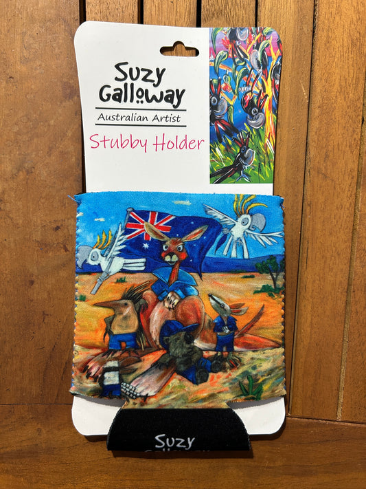 Aussie Flag Crew Stubby holder