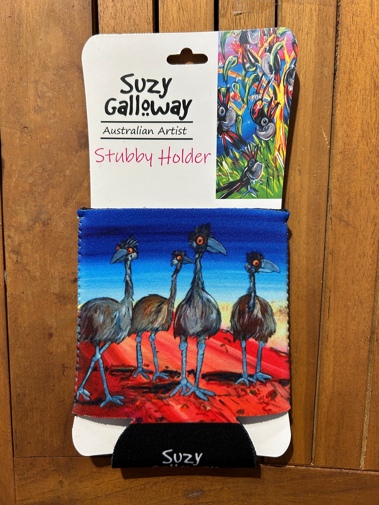 Mob of Emus Stubby holder