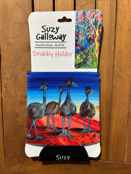 Mob of Emus Stubby holder