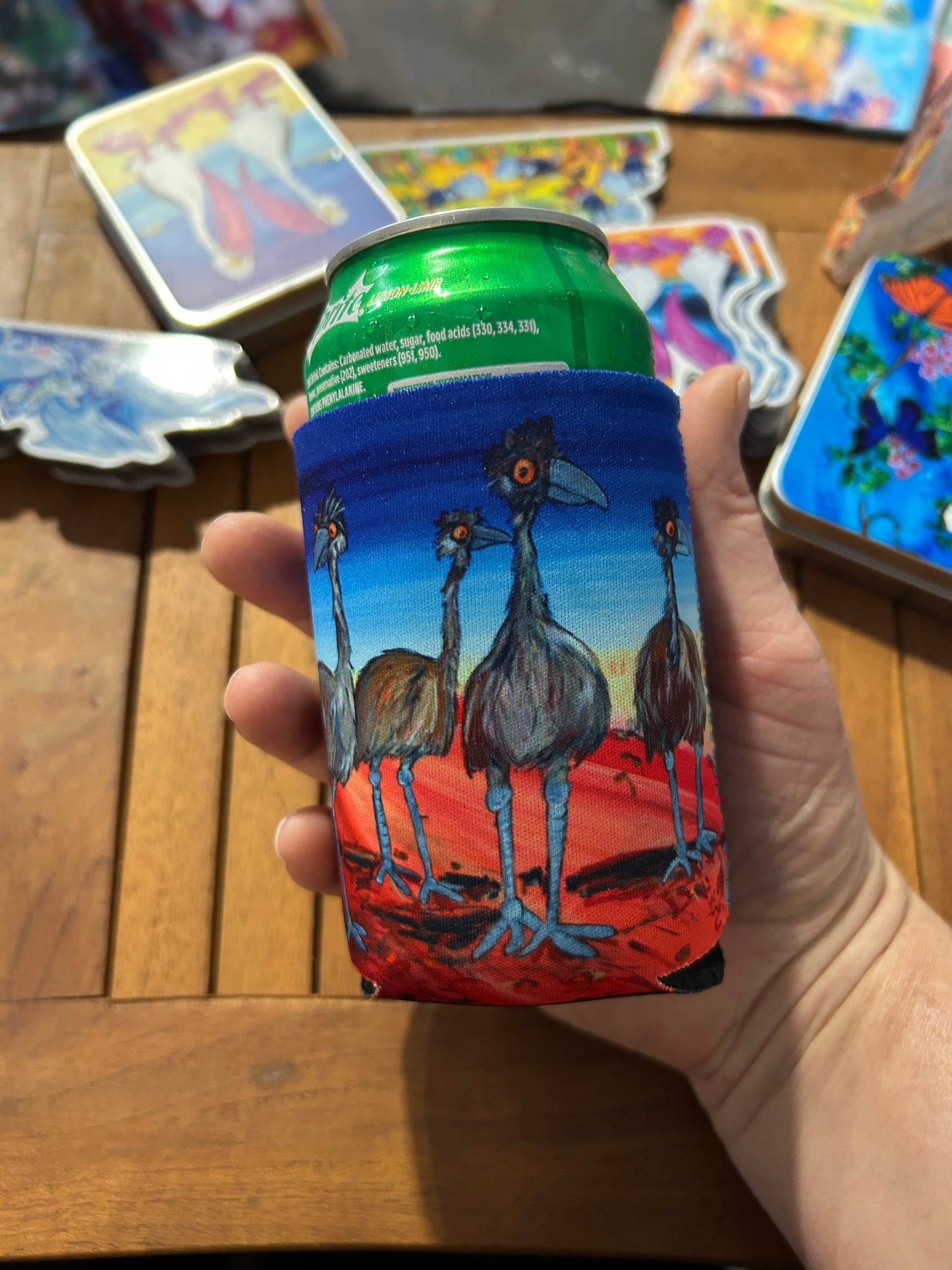 Mob of Emus Stubby holder