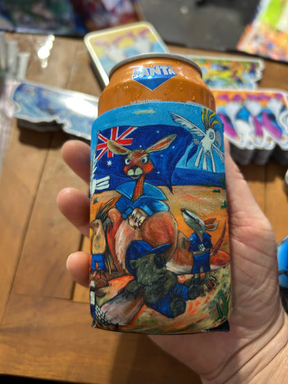 Aussie Flag Crew Stubby holder