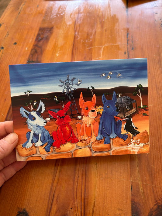 Dog Watch Greeting/ Gift Card