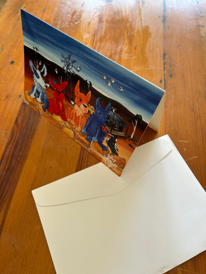 Dog Watch Greeting/ Gift Card