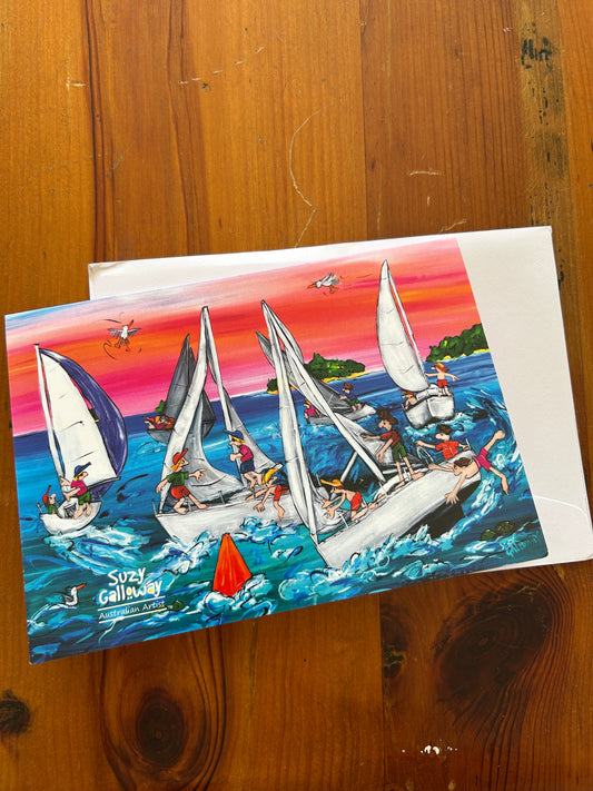 Sailing Greeting/Gift Card
