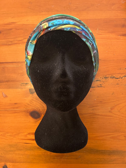 Colourful frog  Multipurpose Headscarf / Tube