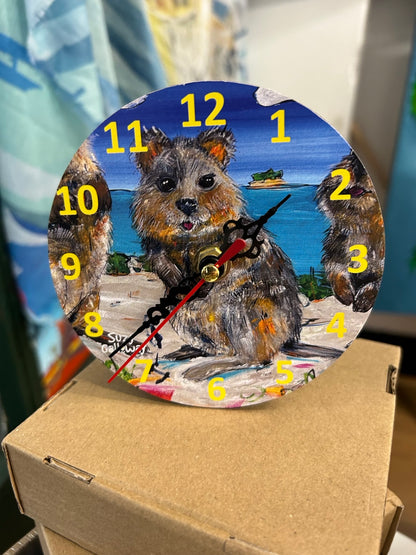 Quokka Design 12cm Diameter Wall / Table Clock