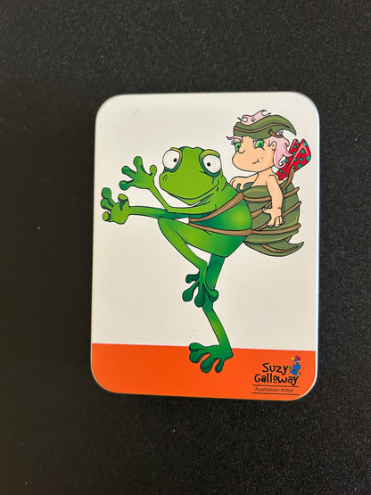 Frog and Fairy Trinket Tin