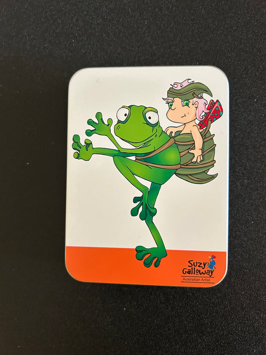 Frog and Fairy Trinket Tin