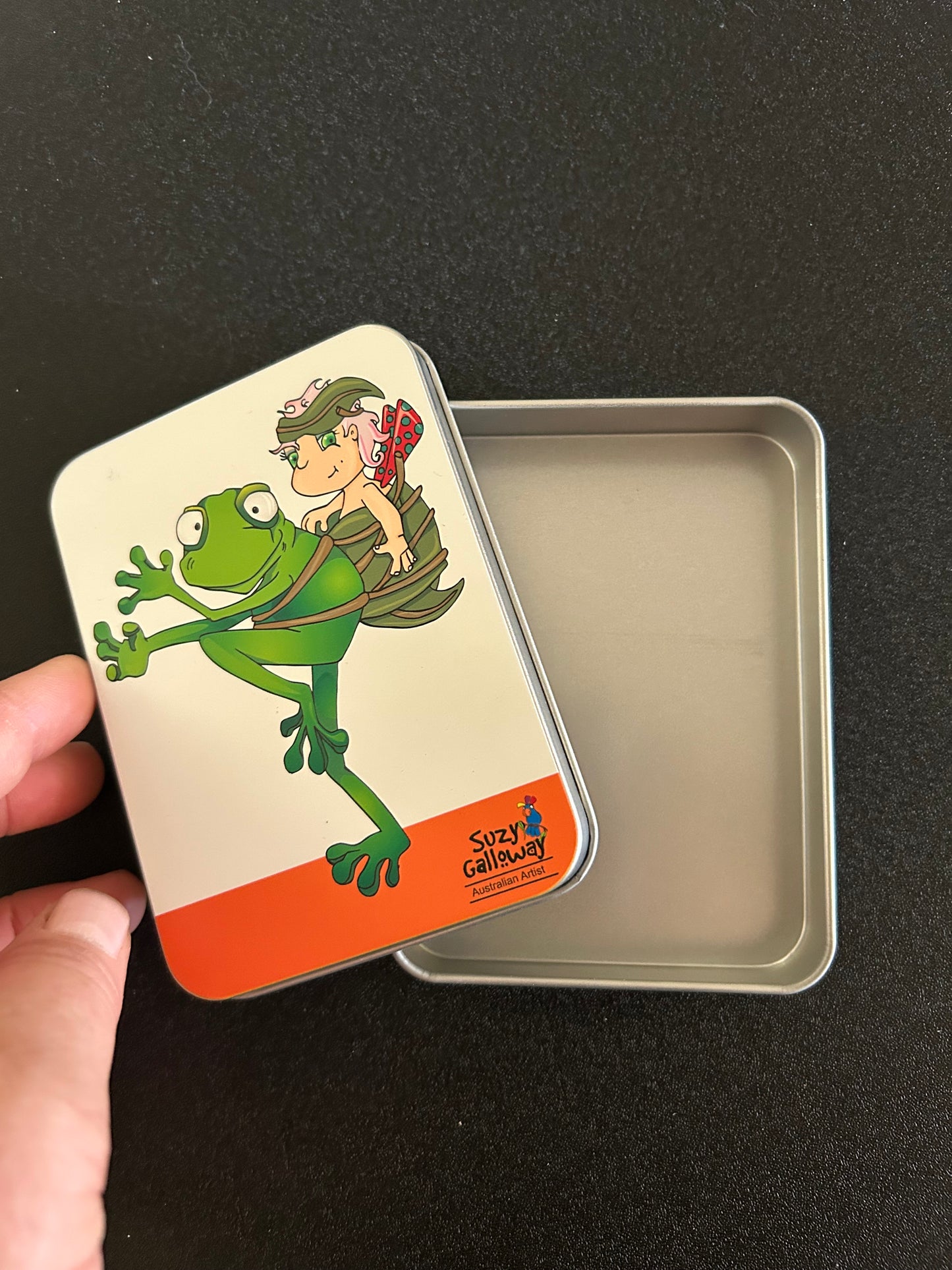 Frog and Fairy Trinket Tin